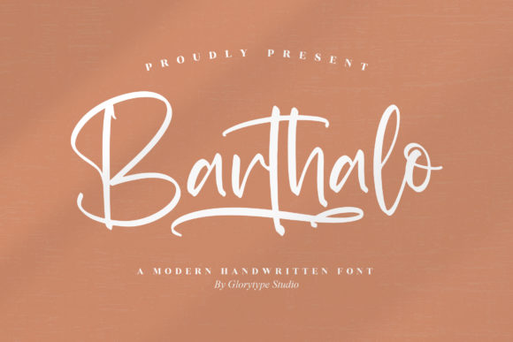 Barthalo: A Stylish Script Font for Modern Web Design