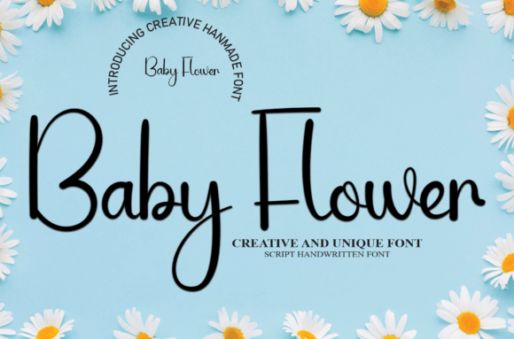Bring Charm to Your Web Design with Baby Flower Font