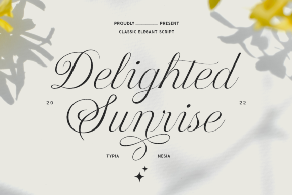Delighted Sunrise: A Font for Joyful Branding