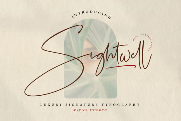 Elevate Your Craft with Sightwell Signature Font