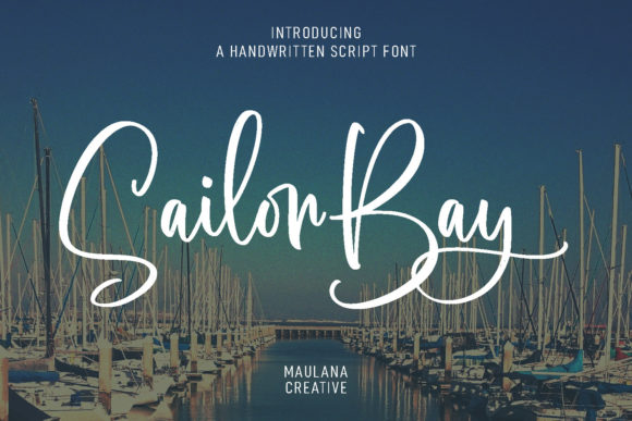 Elevate Your Editorial Design with Sailor Bay Font
