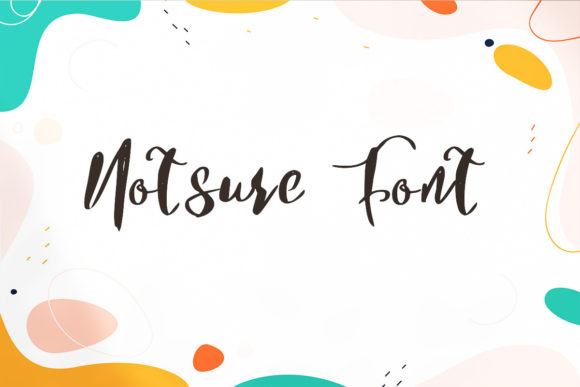 Elevate Your Web Design with Notsure Script Font