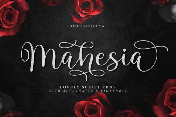 Enhance Your Brand with Mahesia: A Stylish Handwritten Font