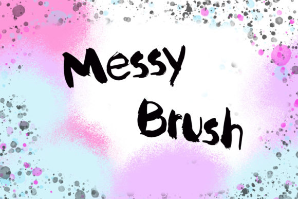 Enhance Your Brand with Messy Brush Font