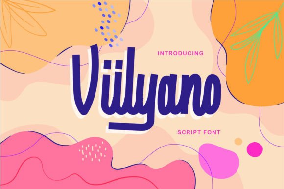 Enhance Your Brand with Viilyano: A Modern Script Font