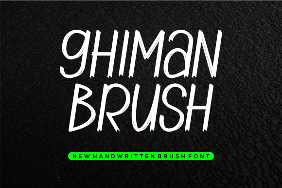 Enhance Your Campaign with Ghiman Brush Font