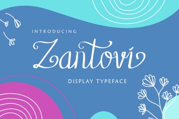 Enhancing Web Design with Zantovi: A Modern Script Font