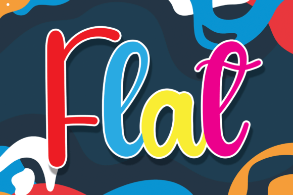 Flat: A Handwritten Font for Joyful Web Design