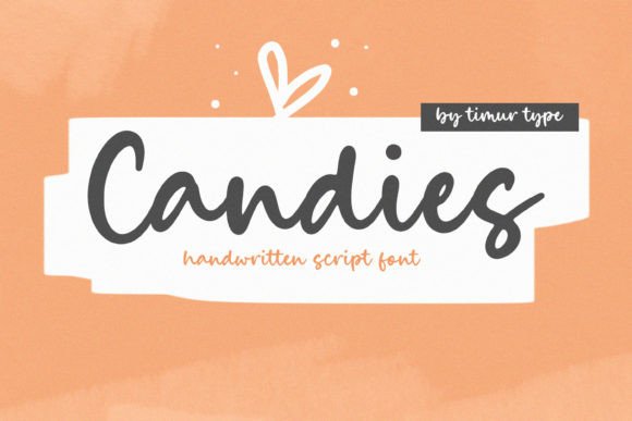 Introducing Candies: A Playful Handwritten Font for Web Design