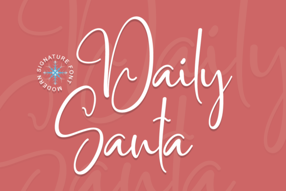 Introducing Daily Santa: A Handwritten Font for Modern Web Design