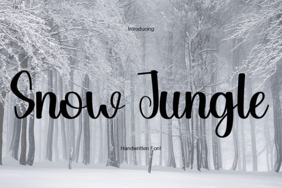 Introducing Snow Jungle: A Premium Handwritten Font