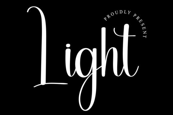 Light: A Handwritten Font for Elegant Branding