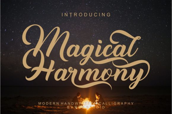 Magical Harmony: A Stylish Font for Web Design