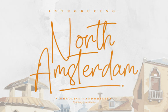 North Amsterdam: A Script Font for Polished Branding
