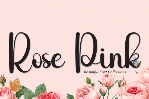 Rose Pink: A Sweet and Friendly Handwritten Font for Web Design