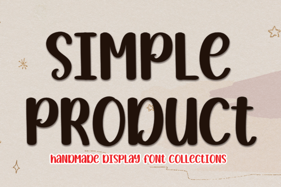 Simple Product: The Joyful Handwritten Font for Engaging Campaigns