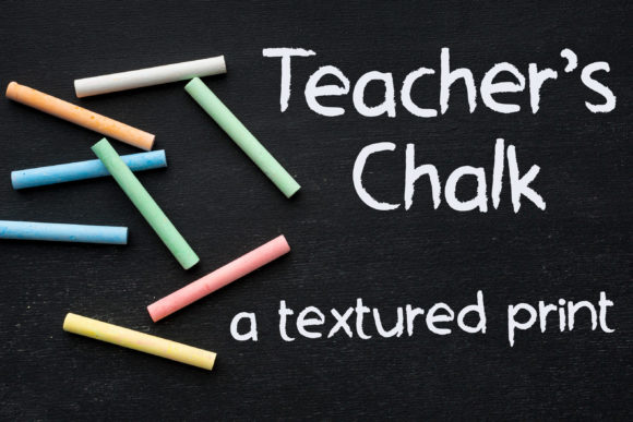 Teacher Chalk: A Handwritten Font for Engaging Web Design