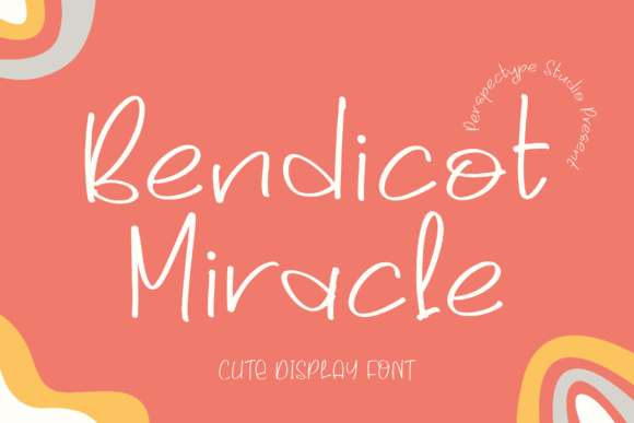 Transform Your Brand with Bendicot Miracle Font