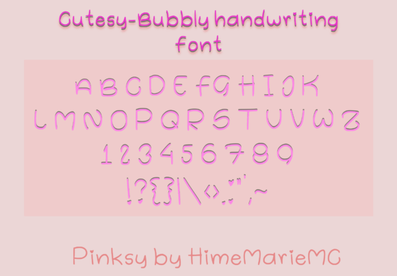 Transform Your Brand with Cutesy Bubbly Font