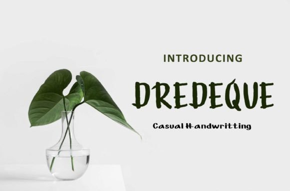Transform Your Brand with Dredeque: A Quirky Handwritten Font